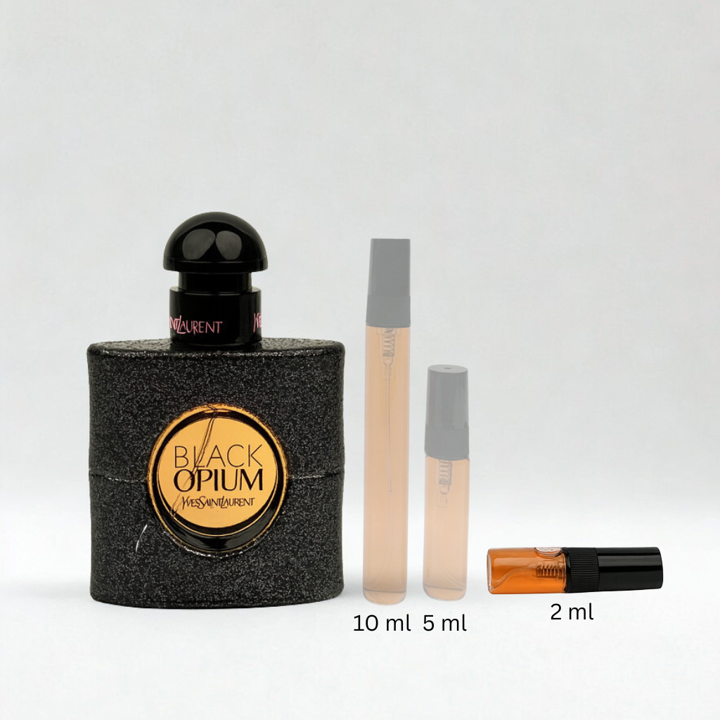 Парфюмна отливка на YVES SAINT LAURENT Black Opium – дамски парфюм с ориенталско-сладък аромат