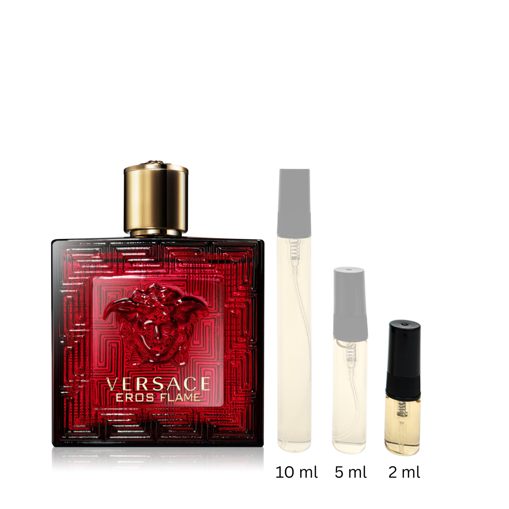 Отливка на VERSACE Eros Flame – мъжки парфюм с топъл и пикантен аромат, оригинално съдържание