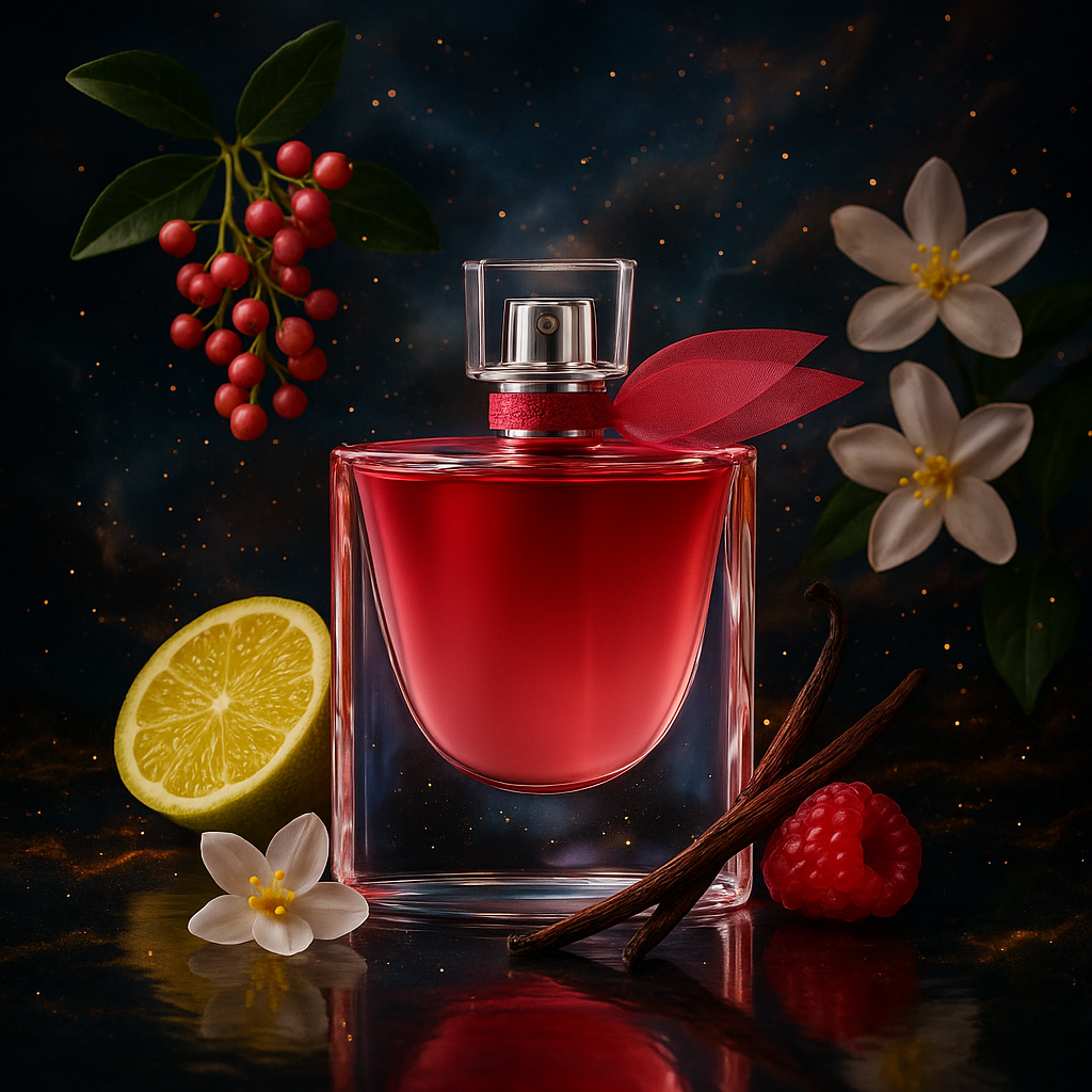 Дамска парфюмна отливка Lancôme La Vie Est Belle Intensément – Notte, луксозен мини аромат в спрей флакон.