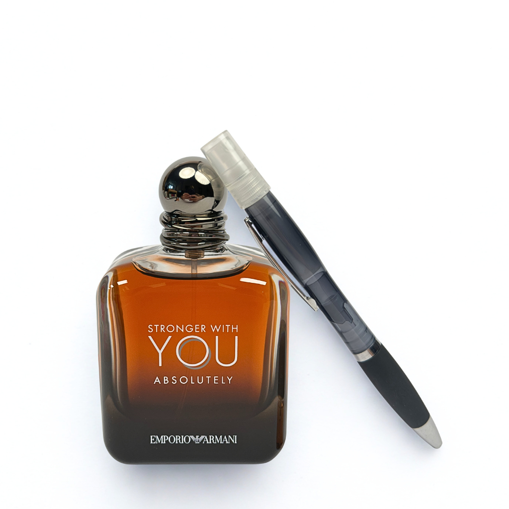 Парфюмна отливка в химикал на EMPORIO ARMANI Stronger With You Absolutely – оригинален мъжки парфюм, дълбок и съблазнителен аромат